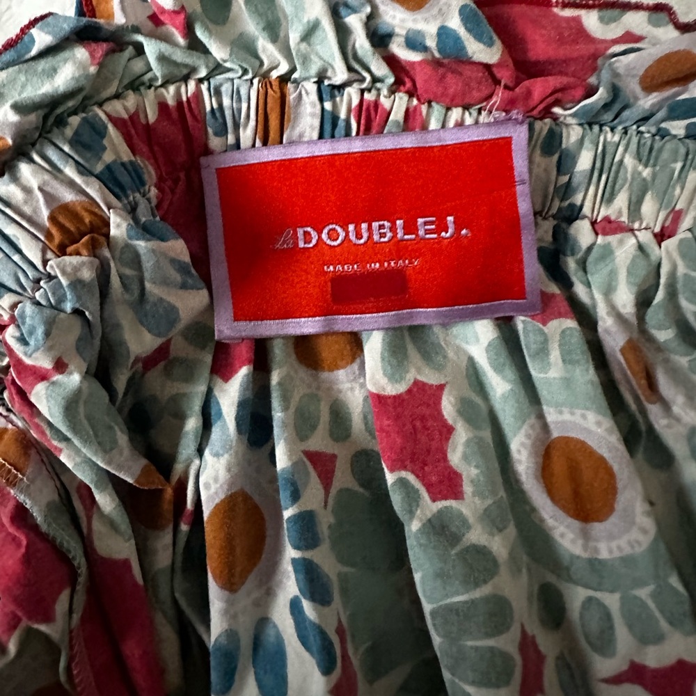 La DoubleJ Breakfast Crazy Daisy Maxi Dress Size medium - Picture 6 of 14